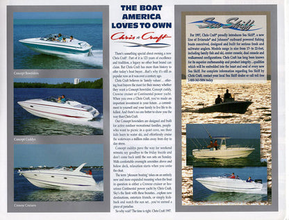 Chris Craft 1997 Full Line Brochure