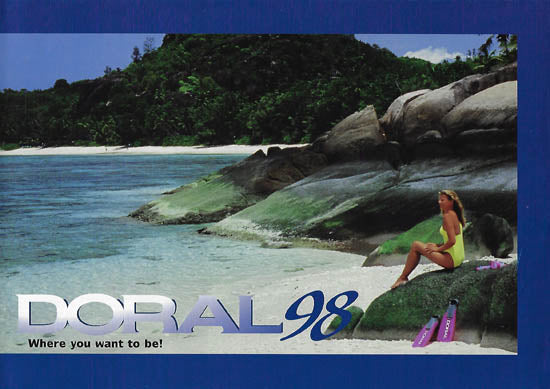 Doral 1998 Ibiza Poster Brochure