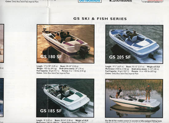 Glastron 1997 Abbreviated Brochure