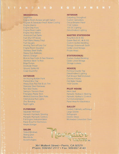 Navigator Brochure