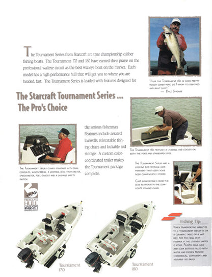Starcraft 1997 Fishing Boats Brochure