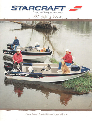 Starcraft 1997 Fishing Boats Brochure