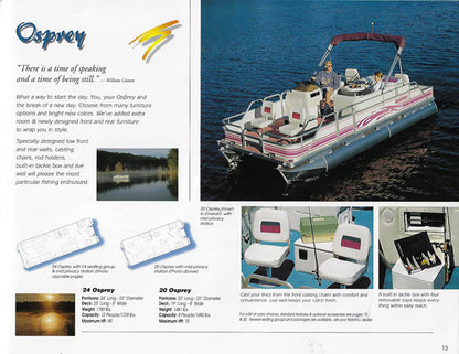 Manitou 1997 Pontoon Brochure