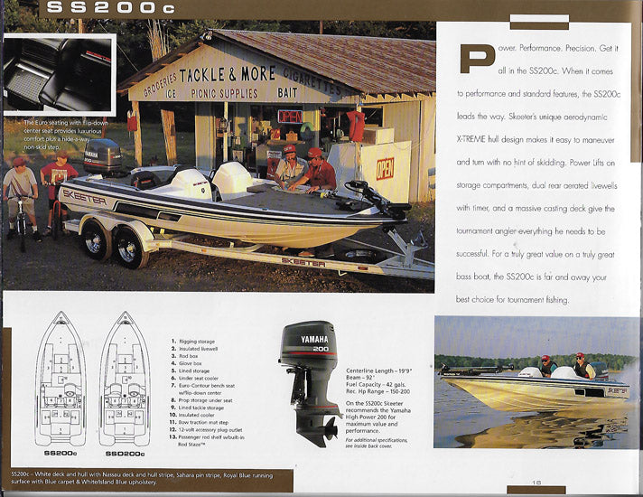 Skeeter 1997 Brochure