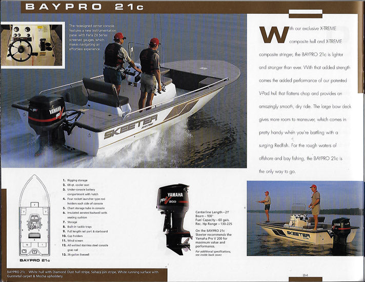 Skeeter 1997 Brochure