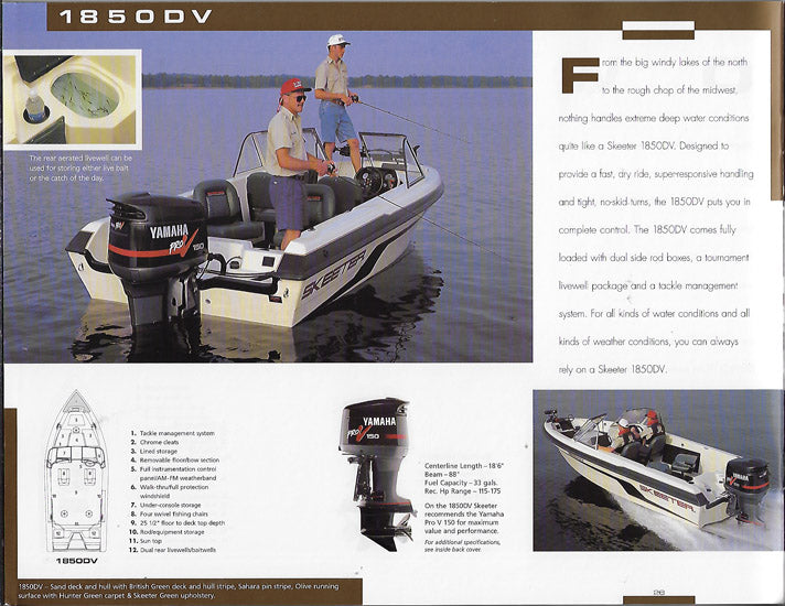 Skeeter 1997 Brochure