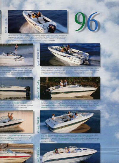 Sunbird 1996 Full Line Brochure