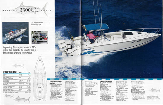 Stratos 1997 Bluewater Brochure