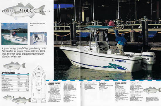 Stratos 1997 Bluewater Brochure