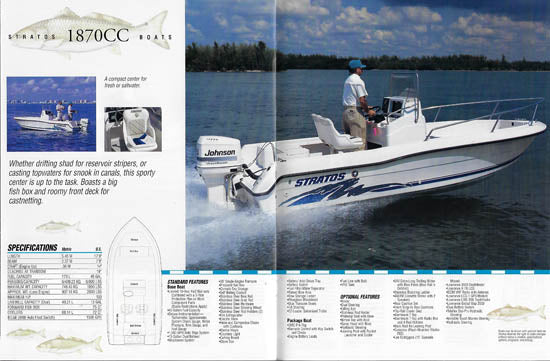 Stratos 1997 Bluewater Brochure