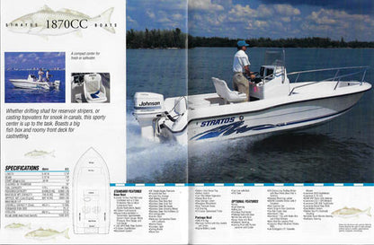 Stratos 1997 Bluewater Brochure