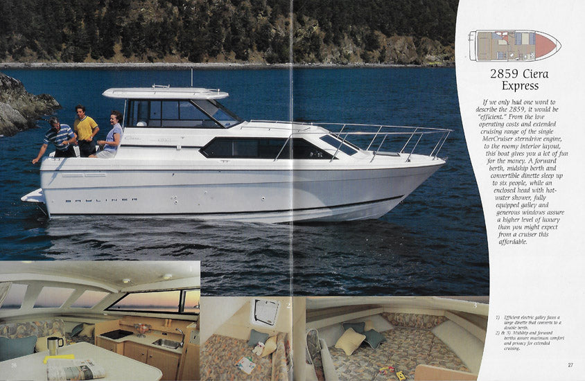 Bayliner 2000 Ciera Brochure