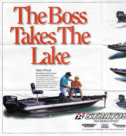 Stratos 1997 Freshwater Fold Out Brochure