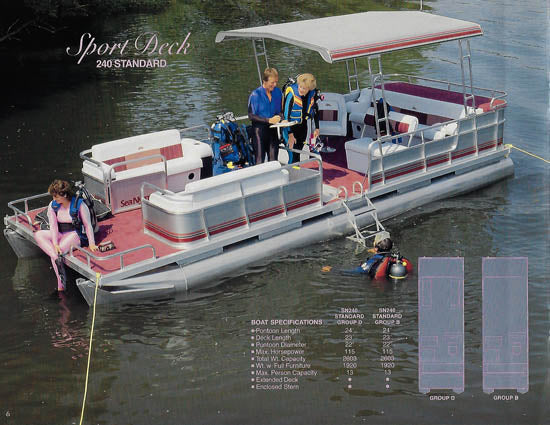 Sea Nymph 1990 Suncruiser Brochure