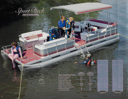 Sea Nymph 1990 Suncruiser Brochure