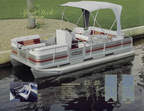 Sea Nymph 1990 Suncruiser Brochure