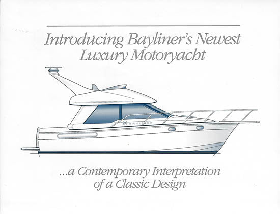 Bayliner 3388 Motoryacht Brochure