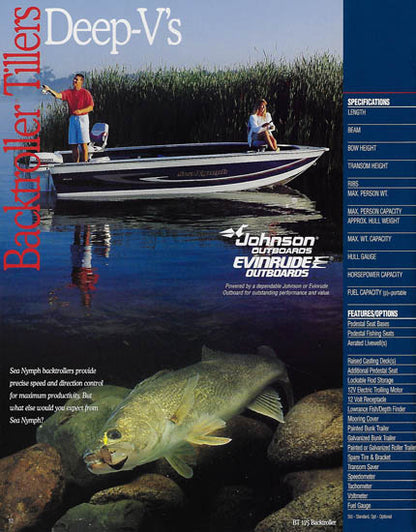 Sea Nymph 1997 Fishing Brochure