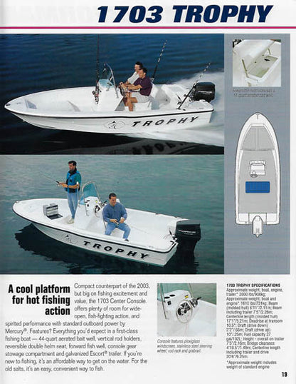 Bayliner 1995 Trophy Brochure