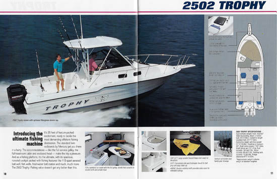 Bayliner 1995 Trophy Brochure