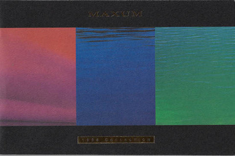 Maxum 1998 Full Line Brochure