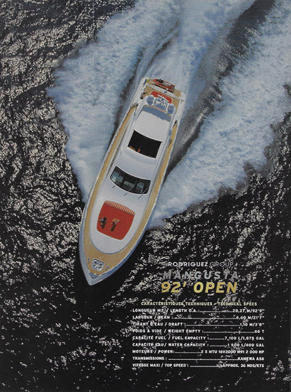 Mangusta 92 Open Brochure