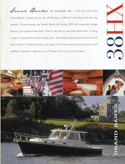 Grand Banks Eastbay 38 HX Brochure