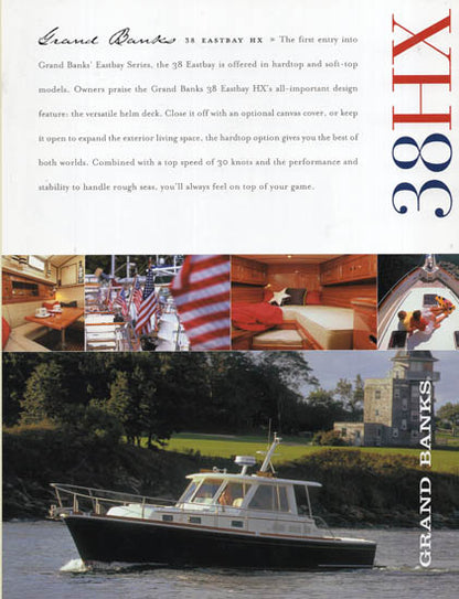 Grand Banks Eastbay 38 HX Brochure