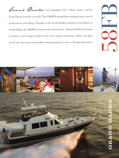 Grand Banks Eastbay 58FB Brochure