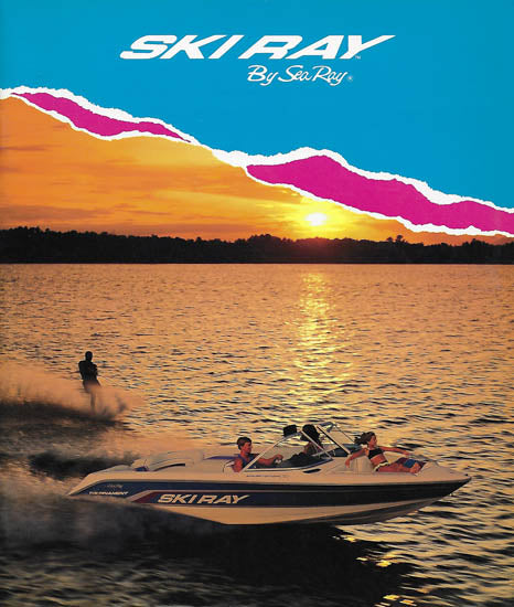 Sea Ray 1991 Ski Ray Brochure