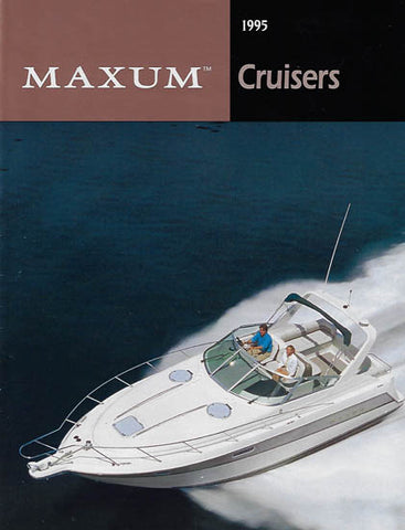 Maxum 1995 Sun Cruisers Brochure
