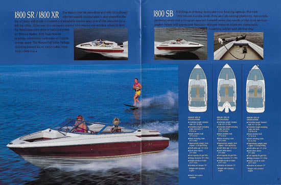 Maxum 1995 Sport Boats Brochure