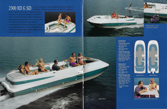 Maxum 1995 Sport Boats Brochure