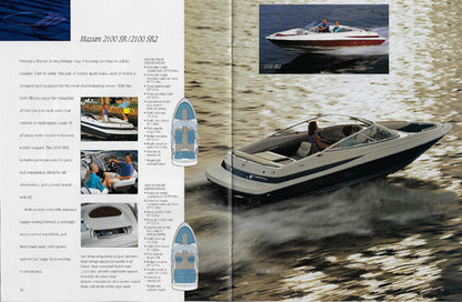 Maxum 1996 Sport Boats Brochure