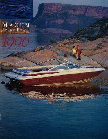 Maxum 1996 Sport Boats Brochure