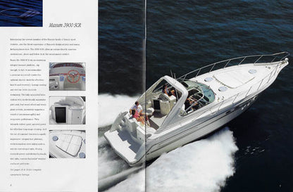 Maxum 1996 Sport Cruisers Brochure