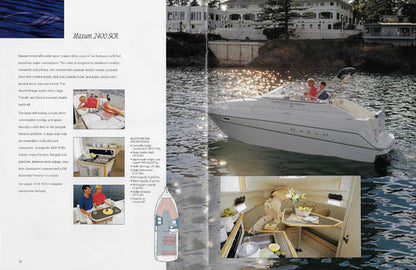 Maxum 1996 Sport Cruisers Brochure