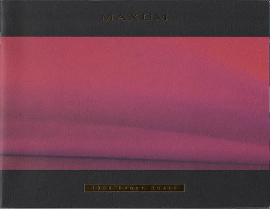 Maxum 1998 Sun Boats Brochure