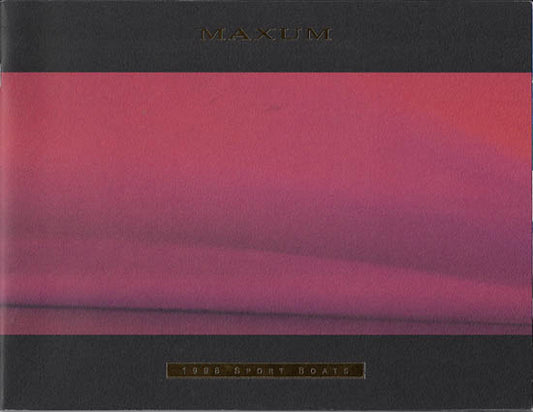 Maxum 1998 Sun Boats Brochure