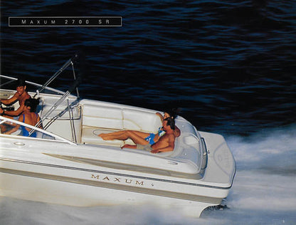 Maxum 1998 Sun Boats Brochure