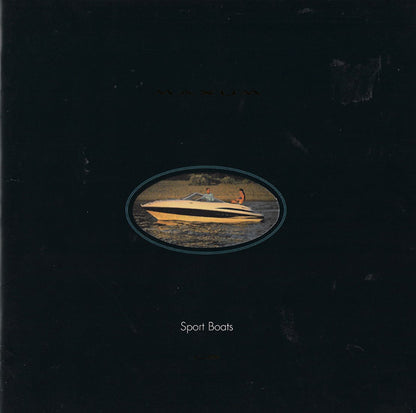 Maxum 1999 Sport Boats Brochure
