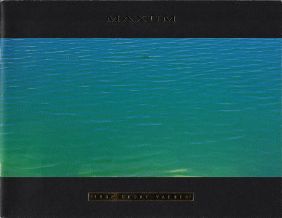 Maxum 1998 Sport Yachts Brochure