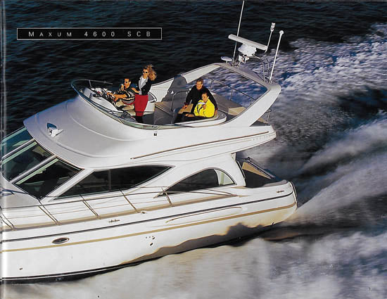 Maxum 1998 Sport Yachts Brochure