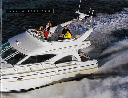 Maxum 1998 Sport Yachts Brochure
