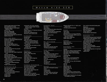 Maxum 1998 Sport Yachts Brochure