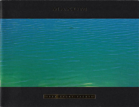 Maxum 1998 Sport Yachts Brochure