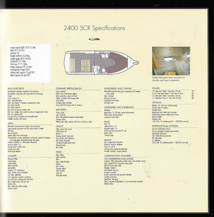 Maxum 1999 Sun Cruisers Brochure