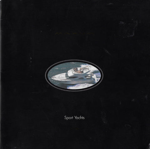 Maxum 1999 Sport Yachts Brochure