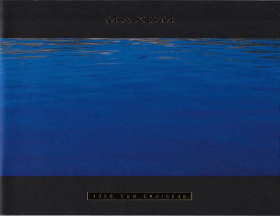Maxum 1998 Sun Cruisers Brochure