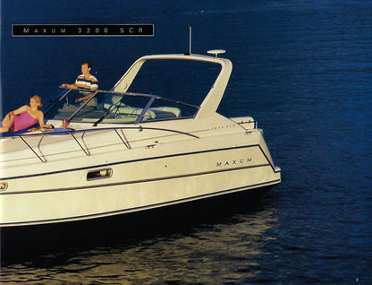 Maxum 1998 Sun Cruisers Brochure